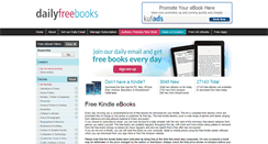 Desktop Screenshot of dailyfreebooks.com